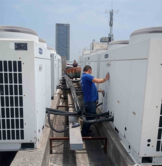 泰州中央空调制热和不制冷系统维修方法